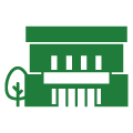 式場外観のイラスト
