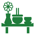 仏具のイラスト